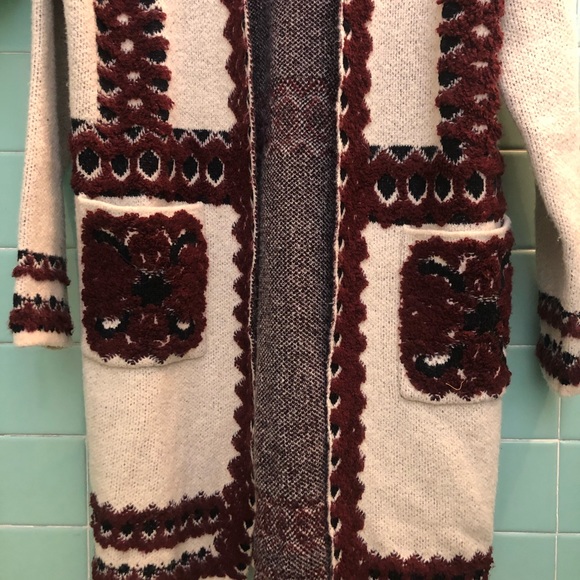 Oversized Boho Cardigan - Picture 3 of 4